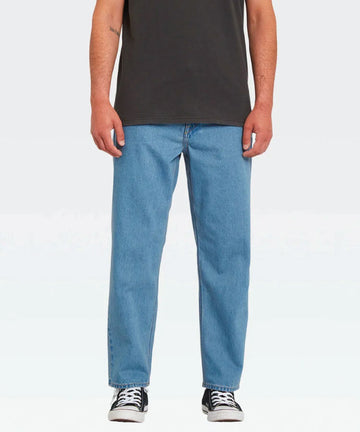 Volcom Modown Tapered Denim Jeans - Blue